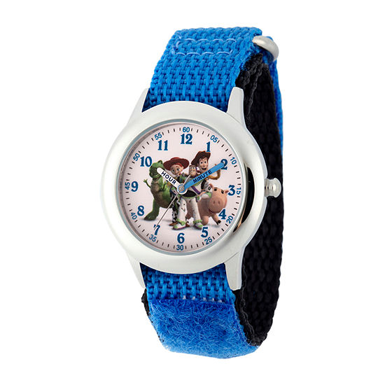 Disney Toy Story Boys Blue Strap Watch Wds000719
