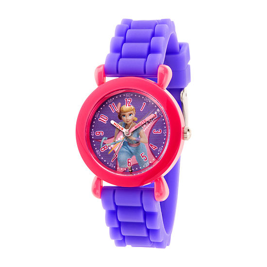 Disney Toy Story Girls Purple Strap Watch Wds000724