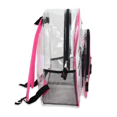 Summit Ridge Delux Clear Backpack With Mesh