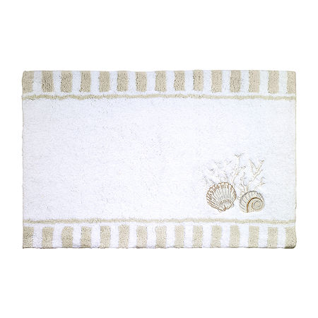 Avanti Destin Bath Rug, One Size, Multiple Colors