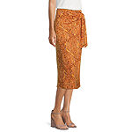 Liz Claiborne Womens Wrap Skirt
