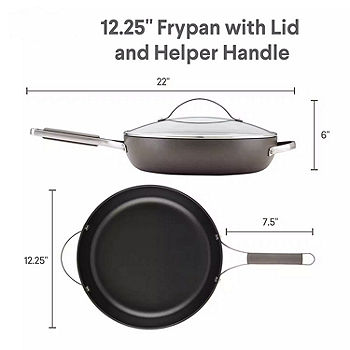 Ayesha Curry Home Collection 12-Piece Aluminum Nonstick Cookware