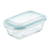 Locknlock Purely Better Glass Square Baker And Food Container With Lid,  8-inch X 8-inch