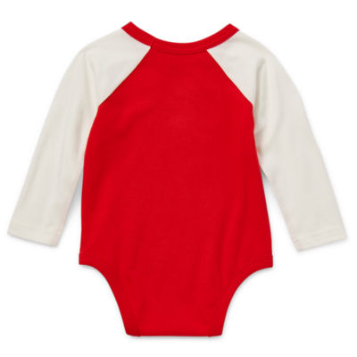 Okie Dokie Baby Boys Crew Neck Long Sleeve Bodysuit