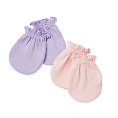 Okie Dokie Baby Girls 2-pc. Baby Mittens