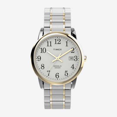 Timex Easy Reader Mens Two Tone Stainless Steel Strap Watch Tw2w52700jt