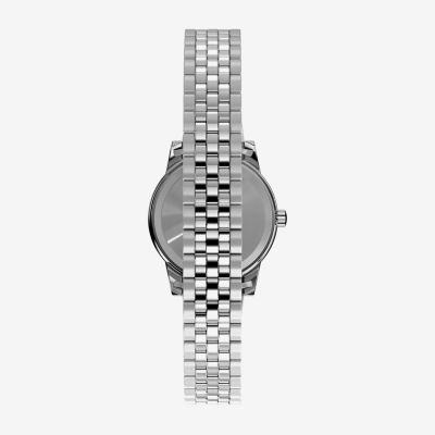 Timex Main Street Womens Silver Tone Stainless Steel Strap Watch Tw2w35200jt