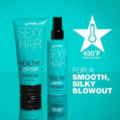 Sexy Hair Smooth Blowout Heat Protectant 6 oz.