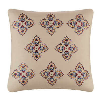 Waverly Castleford Damask Rectangular Throw Pillow