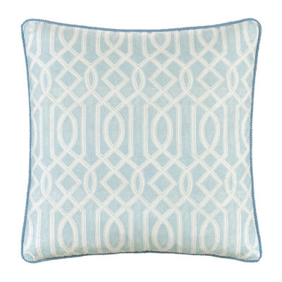 Waverly Mudan Floral Square Throw Pillow