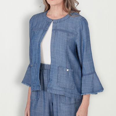 Alfred Dunner Blue Bayou Lightweight Jacket