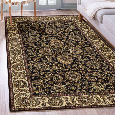 Noble Kashan Traditional Oriental Area Rug