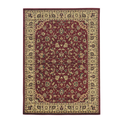 Castello Rachel Traditional Oriental Sarouk Indoor Rectangular Accent Rug