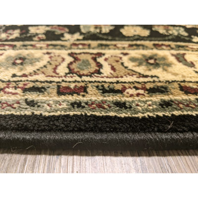 Castello Rachel Traditional Oriental Sarouk Indoor Rectangular Accent Rug