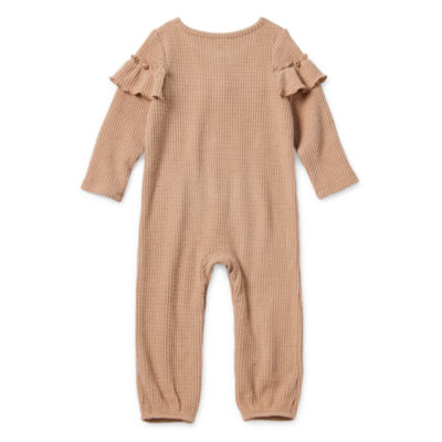 Okie Dokie Baby Girls Long Sleeve Jumpsuit