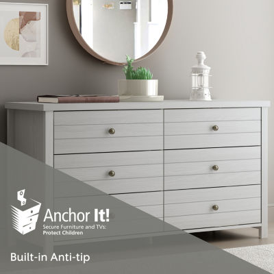 Harmony 6-Drawer Dresser