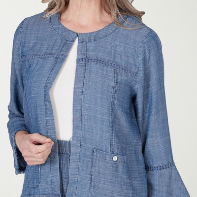 Alfred Dunner Blue Bayou Lightweight Jacket