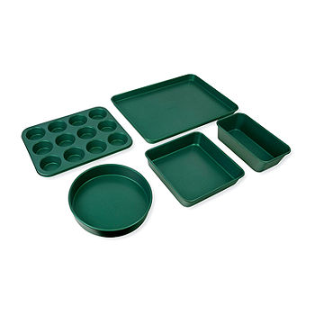 Granite Stone Diamond Titanium Diamond Infused Nonstick 20-Pc. Complete Cookware & Bakeware Set - Emerald Green