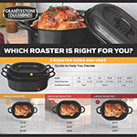 Granite Stone 16’’ Ultra Nonstick Aluminum Oval Roasting Pan with Lid