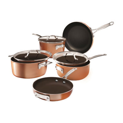 Gotham Steel Stackmaster 8pc. Aluminum Dishwasher Safe NonStick