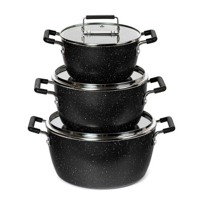 Farberware Dishwasher Safe Aluminum Nonstick Stockpot with Lid