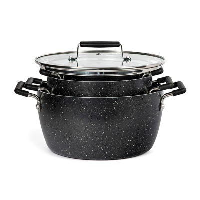 Granitestone Nesting Dishwasher Safe Aluminum Stockpot