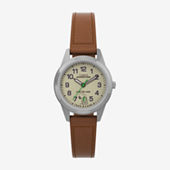 Easy Reader® 30mm One-Time Adjustable Leather Strap Watch - TW2V69200