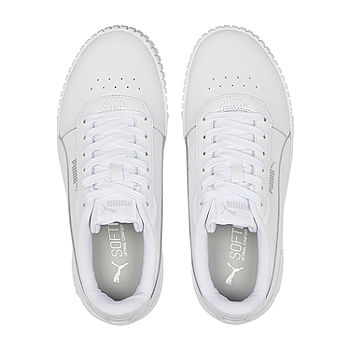 Leed Odysseus Bouwen Puma Carina 2.0 Womens Sneakers, Color: White Silver - JCPenney