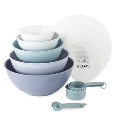 Cooks 18-pc. Mixing Bowls with Lids