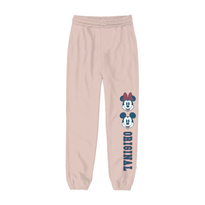 Little & Big Girls Mickey and Friends Cinched Jogger Pant