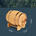 Hammer + Axe™ Barrel Beverage Dispenser