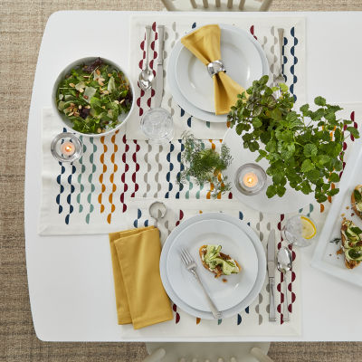 Home Expressions Porcelain Rim Salad Plate