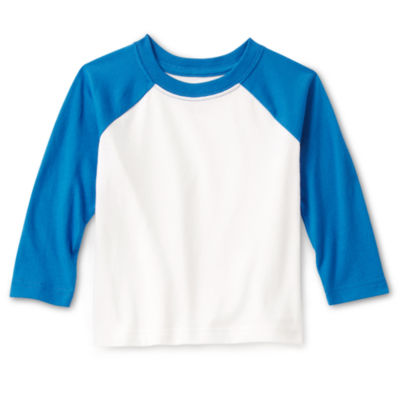 Okie Dokie Baby Boys Crew Neck Long Sleeve T-Shirt