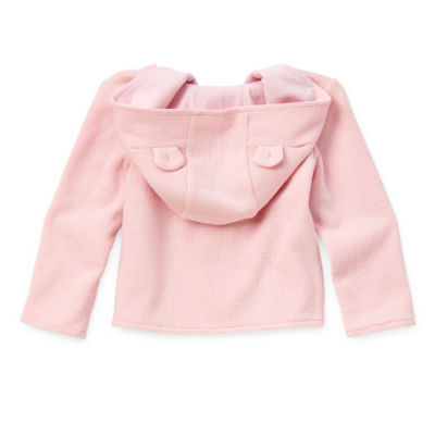 Okie Dokie Baby Girls Hooded Lightweight Jacket