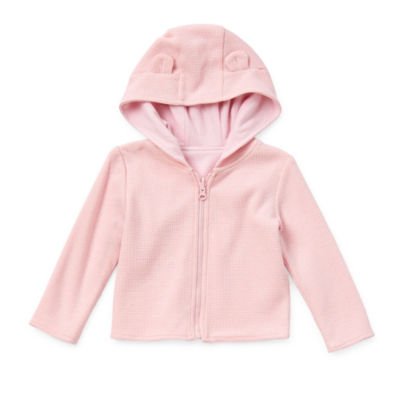 Okie Dokie Baby Girls Hooded Lightweight Softshell Jacket, Color ...