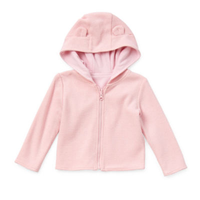 Okie Dokie Baby Girls Hooded Lightweight Jacket