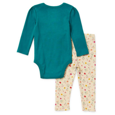 Okie Dokie Baby Girls 2-pc. Pant Set