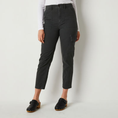 a.n.a Womens Highest Rise Tapered Cargo Pant