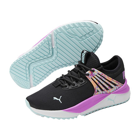  Puma Pacer Future Splatter Big Girls Running Shoes