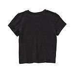 Thereabouts Little & Big Girls Round Neck Short Sleeve T-Shirt