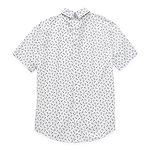 St. John's Bay Seated Mens Easy-on + Easy-off Adaptive Classic Fit Short Sleeve Button-Down Shirt