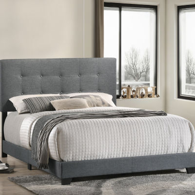Addyson Upholstered Tufted Bed
