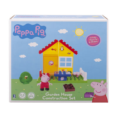 Peppa pig garden hot sale house construction set