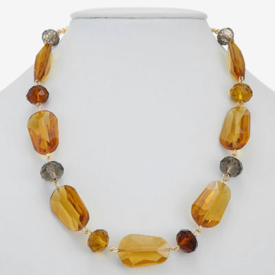 Liz Claiborne Womens Inch Collar Necklace