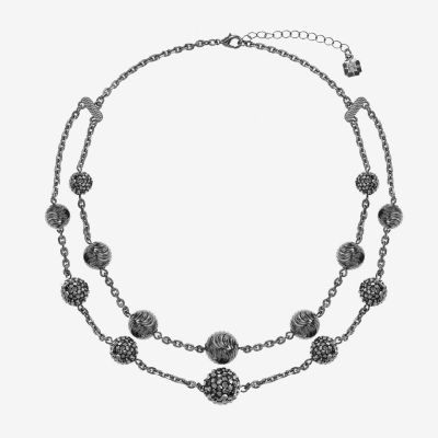 Monet Jewelry Layered 17 Inch Rope Round Strand Necklace