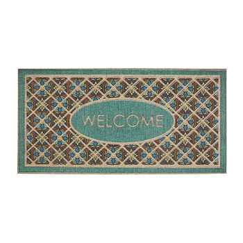 Mohawk Home Retro Tiles Polyester 24X48 Doormat, Color: Chestnut -  JCPenney
