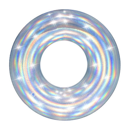 H2ogo! Inflatable Iridescent Swim Tube Pool Float, One Size