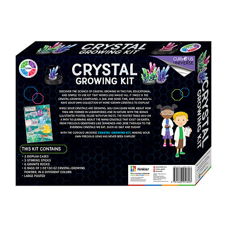 Curious Universe Diy Crystal Growing Science Kit Discovery Toy, One Size