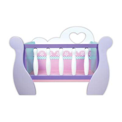 Lissi Wooden Babydoll Cradle Baby Play