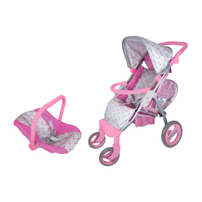 Lissi Twin Doll Pushchair With Car Seat Baby Play JCPenney